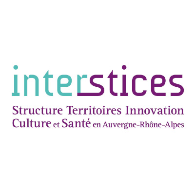 Logo Interstices, culture et santé en Auvergne-Rhône-Alpes